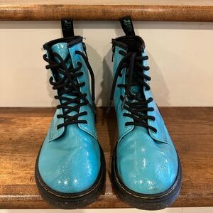 Dr. Martens Turquoise Boots